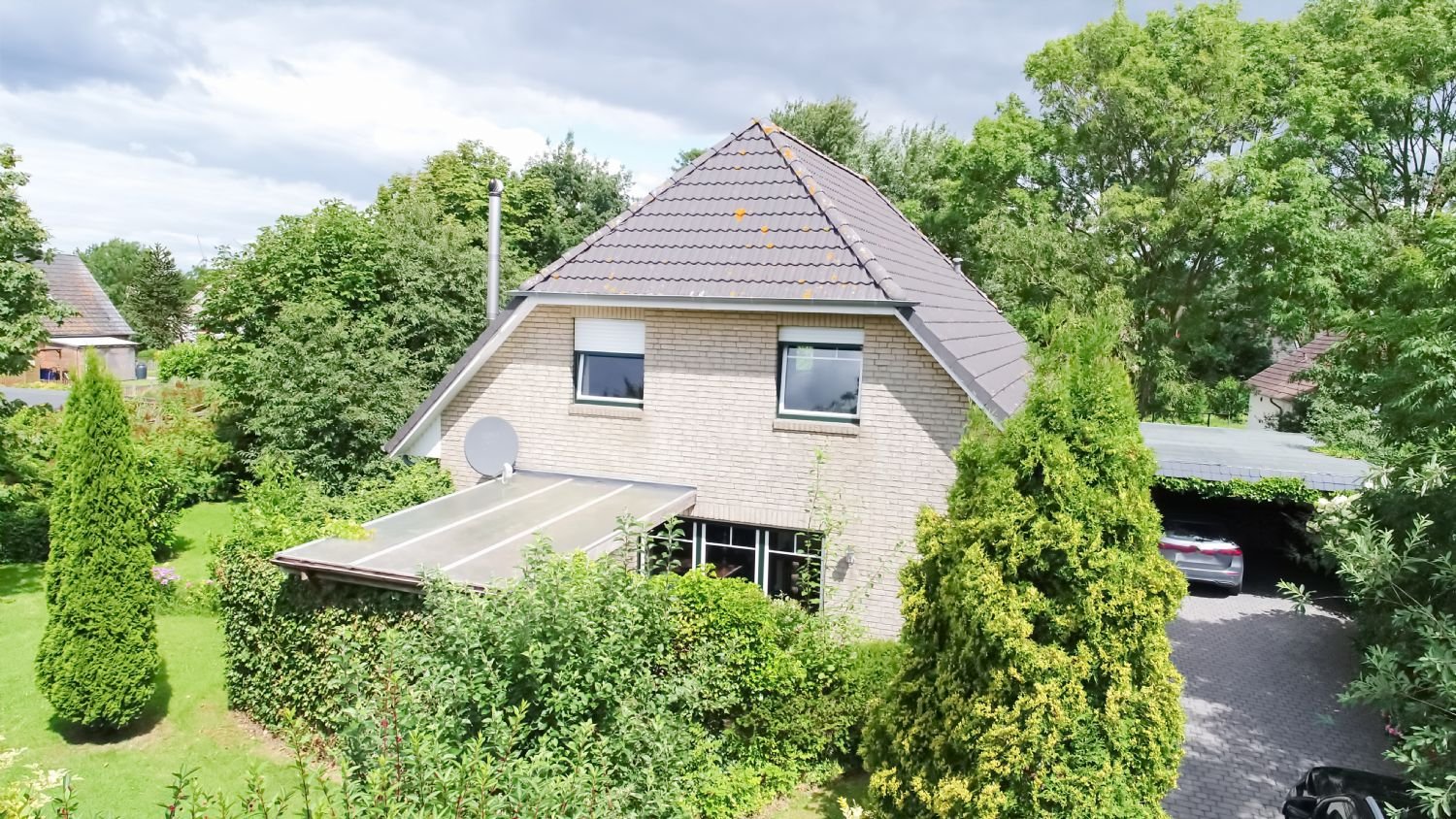 Niedrigenergie-Traum nahe der Nordsee: Großzügiges Vario-Self-Haus mit 900m² Grundstück, Kamin & 2 Terrassen!