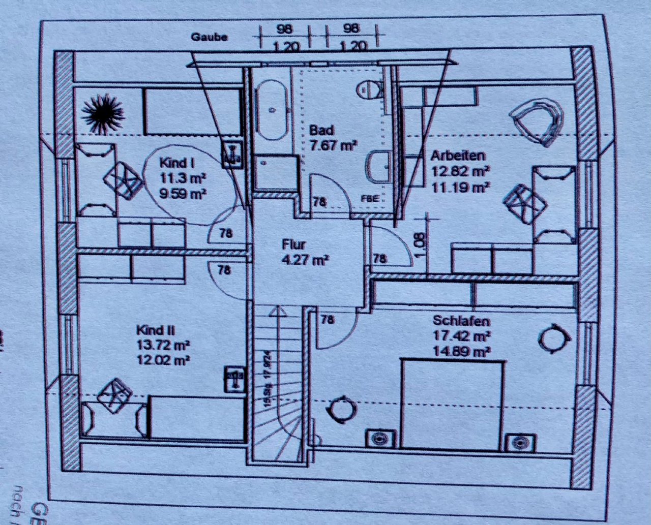 Grundriss Obergeschoss Grundriss Obergeschoss