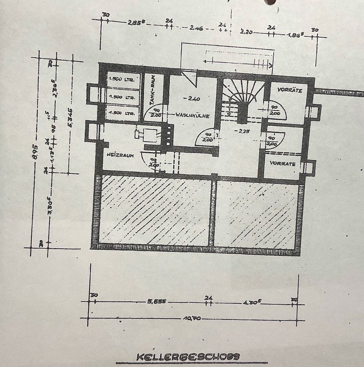 Grundriss Keller Grundriss Keller